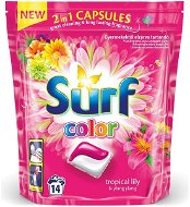SURF Color Tropical 2v1 14 pcs (14 washings) - Washing Capsules
