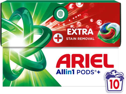 ARIEL Extra Clean All in 1 + 10 pcs - Washing Capsules - Main image