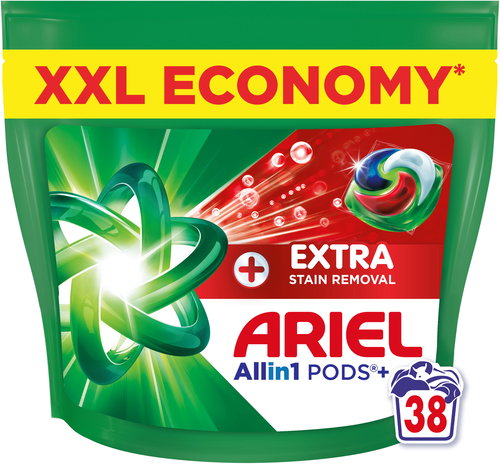 ARIEL Extra Clean 38 pcs - Washing Capsules - Main image