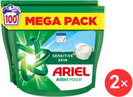 Mosókapszula ARIEL Sensitive, 200 db - Kapsle na praní