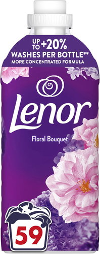 LENOR Floral Bouquet 1,239 l (59 washes) - Fabric Softener - Main image