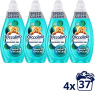 COCCOLINO Wonder Wash Speed Clean 4 × 1,48 l (37 praní) - Prací gel