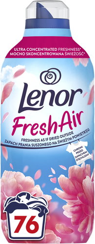 LENOR Fresh Air Pink Blossom 1,064 l (76 washes) - Fabric Softener - Main image