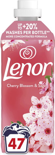 LENOR Cherry Blossom & Sage 987 ml (47 washes) - Fabric Softener - Main image