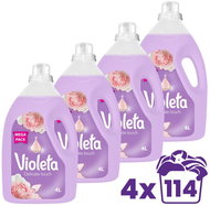 VIOlETA Delicate Touch 4×4 l (456 washes) - Fabric Softener