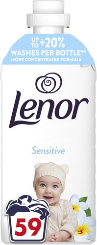 LENOR Sensitive 1,239 l (59 washes) - Fabric Softener - Main image
