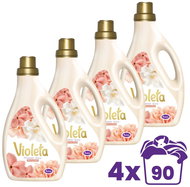 VIOlETA Flower Kiss 4×2.7 l (360 washes) - Fabric Softener