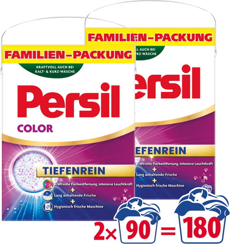 PERSIL Color Box 2× 4,95 kg (180 praní) - Washing Powder - Main image
