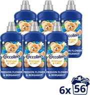 COCCOLINO Passion Flower & Bergamot 6x 1,288 l (56 washes) - Fabric Softener