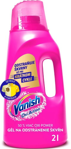 VANISH Oxi Action gélový odstraňovač škvŕn 2 l Hlavný obrázok VANISH Oxi Action gélový odstraňovač škvŕn 2 l - Odstraňovač škvŕn - Hlavný obrázok
