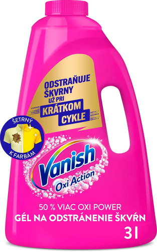 VANISH Oxi Action gélový odstraňovač škvŕn 3 l - Odstraňovač škvŕn - Hlavný obrázok