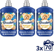COCCOLINO Passion Flower & Bergamot 3x 1,610 l (70 praní) - Fabric Softener