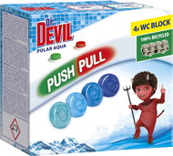 Dr. DEVIL Polar Aqua 4 × 20 g - Toilet Block