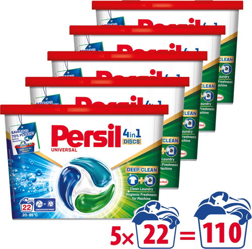 PERSIL Discs Universal 110 ks Main image PERSIL Discs Universal 110 ks - Washing Capsules - Main image