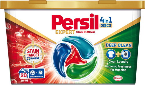 PERSIL Discs Expert Stain Removal 20 pcs - Washing Capsules - Main image