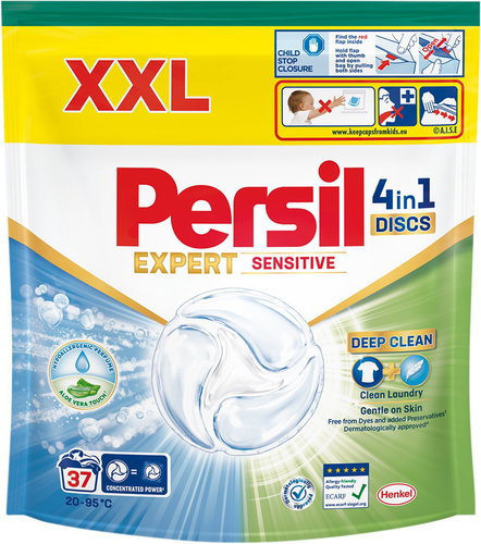 PERSIL Discs Expert Sensitive 37 pcs - Washing Capsules - Main image