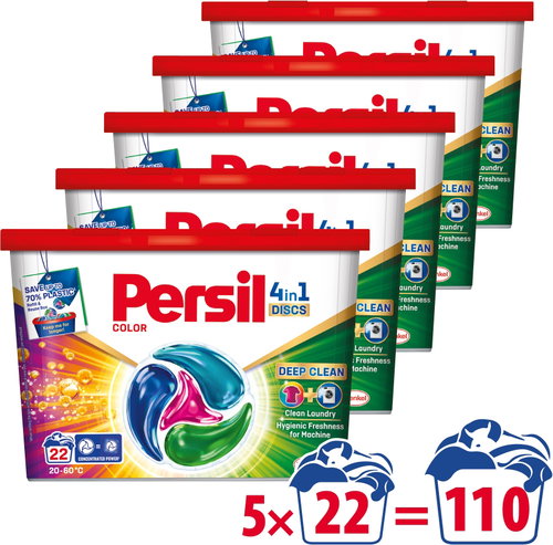 PERSIL Discs Color 110 ks Main image PERSIL Discs Color 110 ks - Washing Capsules - Main image