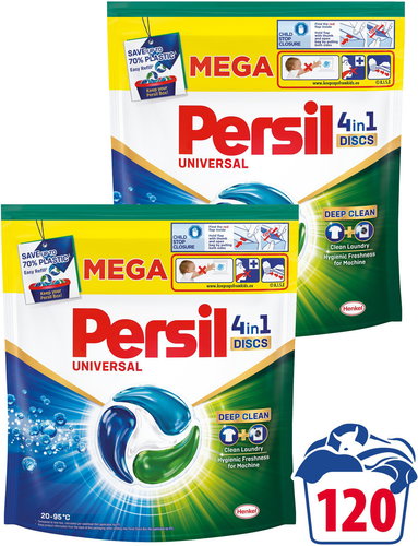 PERSIL Discs Universal 120 pcs - Washing Capsules - Main image