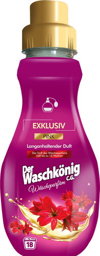 WASCHKÖNIG Pink 360 ml (18 mosás) - Mosóparfüm - Fő fotó