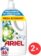 ARIEL Fresh Breeze of Greek Island 3,87 l ( 86 mosás) - Mosógél