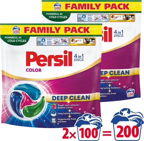 PERSIL Discs Color 200 ks - Washing Capsules - Main image