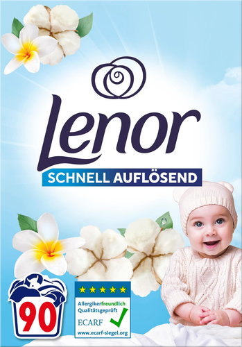 LENOR Sensitive 4.95 kg (90 washes) - Washing Powder - Main image