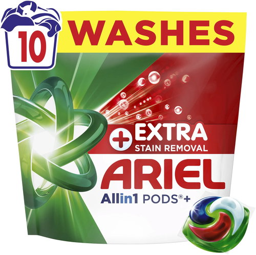 ARIEL Extra Clean 10 pcs - Washing Capsules - Main image