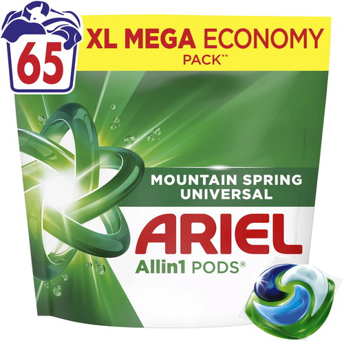 ARIEL Mountain Spring 65 pcs - Washing Capsules - Main image
