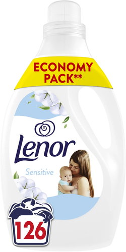 LENOR Sensitive 2.65 l (126 washes) - Fabric Softener - Main image