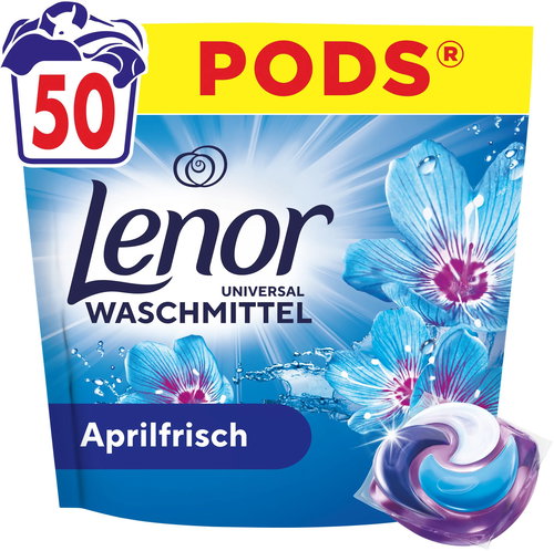 LENOR Universal Aprilfrisch 50 ks - Washing Capsules - Main image