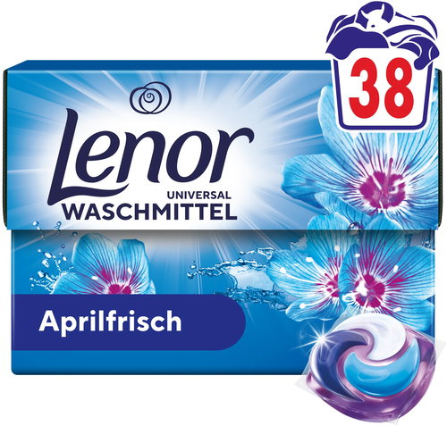 LENOR Universal Aprilfrisch 38 ks - Washing Capsules - Main image