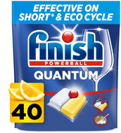 FINISH Quantum All in 1 Lemon 40 ks - Dishwasher Tablets