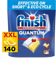 FINISH Quantum All in 1 Lemon 140 ks - Dishwasher Tablets
