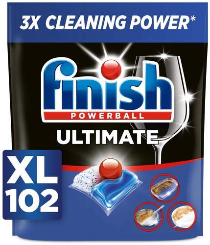 FINISH Ultimate All in 1 Fresh 102 ks - Dishwasher Tablets - Main image