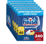 FINISH Quantum All in 1 Lemon 240 ks - Dishwasher Tablets