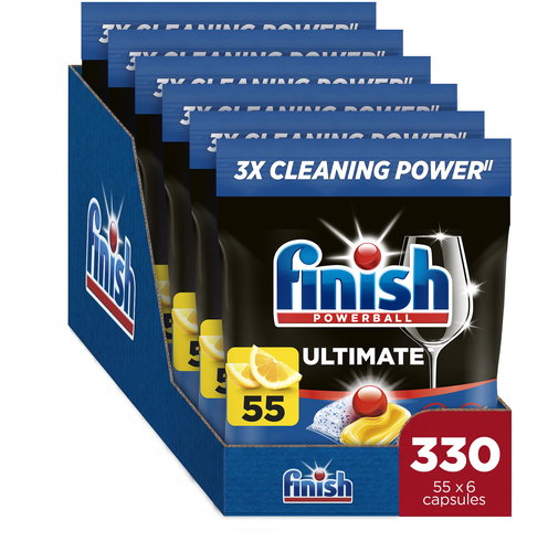 FINISH Ultimate All in 1 Lemon 330 ks - Dishwasher Tablets - Main image