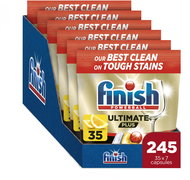 FINISH Ultimate All in 1 Plus Lemon 245 ks - Dishwasher Tablets