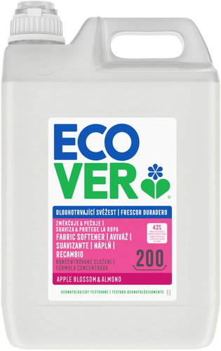 ECOVER Jabloňový květ & Mandle náplň 5 l (200 praní )  - Fabric Softener - Main image