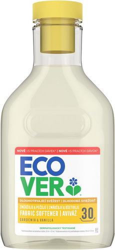 ECOVER Gardénie & Vanilka 750 ml (30 praní )  - Fabric Softener - Main image