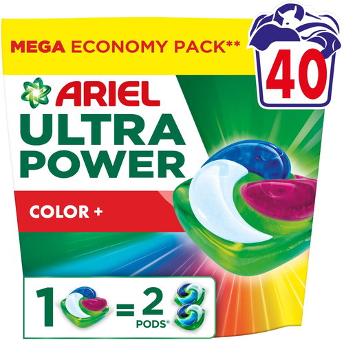 ARIEL Ultra Power Colour 40pcs - Washing Capsules - Main image