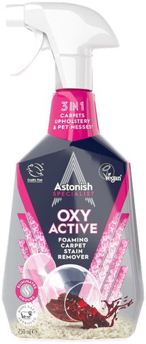 ASTONISH Oxy Active Carpet and Upholstery Stain Remover  750 ml - Stain Remover - Main image