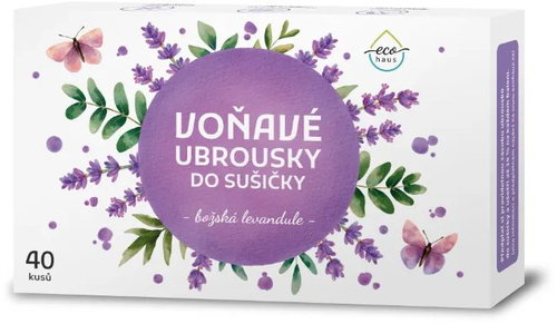 EcoHaus Divine Lavender 40pcs - Dryer Sheets - Main image
