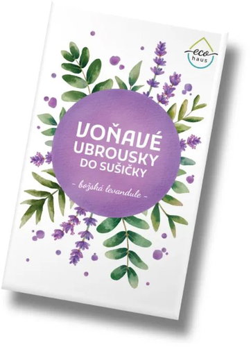 EcoHaus Divine Lavender 8pcs - Dryer Sheets - Main image