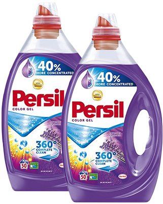 PERSIL 360 ° Color Gel Lavender Freshness 2 × 2,5 l (100 Washing) - Washing Gel - Main image