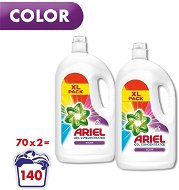 ARIEL Color 2× 3,85 l (140 praní) - Prací gél
