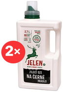 JELEN Laundry Gel for Black Laundry 2× 2.7l (120 Washings) - Washing Gel