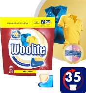 WOOLITE COLOR Keratin XL 2in1 35 ks - Kapsuly na pranie