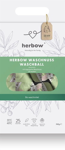 HERBOW Soapnut Ball 5 Pack (25 Washes) - Laundry Soap - Main image