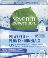 Seventh Generation All in 1 Free&Clear Eco Dishwasher Tablets 24 Pcs - Eco-Friendly Dishwasher Tablets