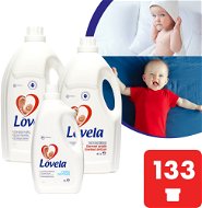 LOVELA Gigapack Color 9.4l (133 Washes) + Free Softener - Washing Gel